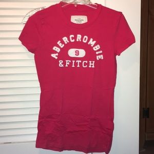 Hot Pink Abercrombie & Fitch Tee
